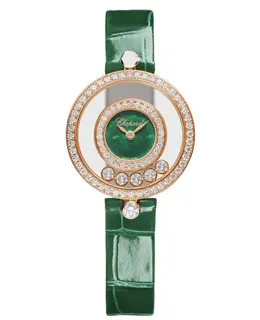 Chopard - ساعة  Happy Diamonds - 203957-5209