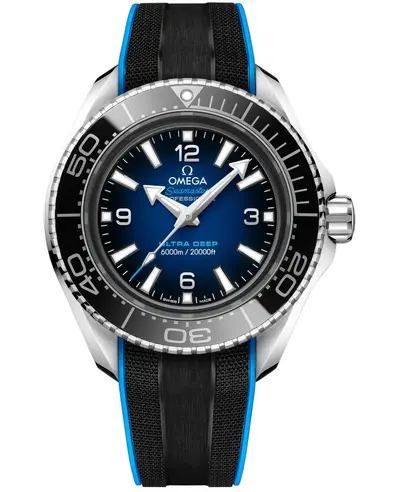 Omega Seamaster Planet Ocean Co-Axial Master Chronometer, Model 21532462103001 215.32.46.21.03.001 (blue, arb9734)