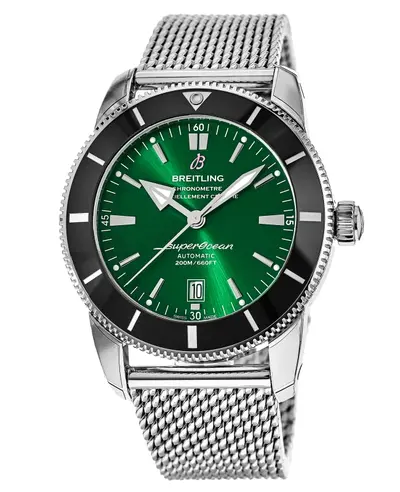 ab2020121l1a1 Breitling Superocean Heritage B20 Automatic 46 Green Dial Steel Men's Watch (green, arb11491)