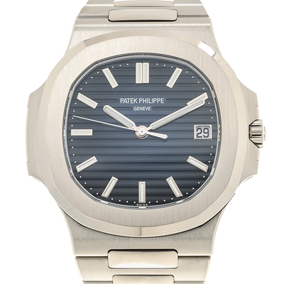 Patek Philippe Nautilus Reference 5811/1G-001 Mens Automatic Blue Dial Watch (blue, arb6413)