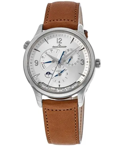 Jaeger-LeCoultre Master Control Geographic Silver Chronograph Dial Men's Watch Model 4128420 (arb10365)