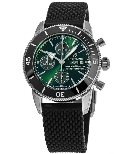 Breitling Superocean Heritage Chronograph 44 Model A13313121L1S1 (green, arb11235)