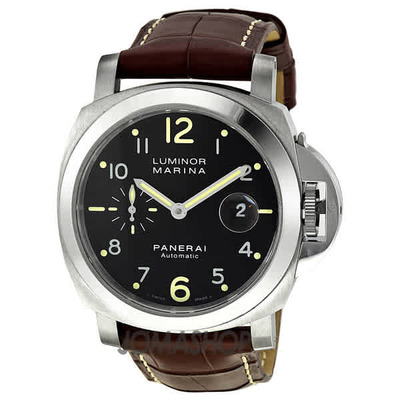 Panerai Luminor Marina Automatic Mens Watch PAM00164 (black, arb3700)