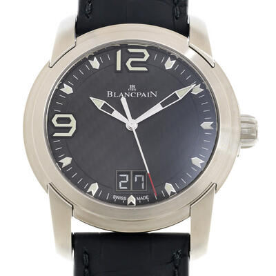 Blancpain L-Evolution R Grande Date Carbon Fiber Dial Automatic Mens Watch 0R10-1103-53B (black, arb415)