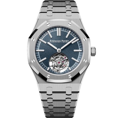 Audemars Piguet Royal Oak Tourbillon Automatic Mens Watch 26730TI.OO.1320TI.02 Blue Dial (blue, arb1162)