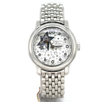 Zenith Baby Star Silver-tone Dial Ladies Watch - Ref: 16.1221.68/01.M1220 (arb6895)