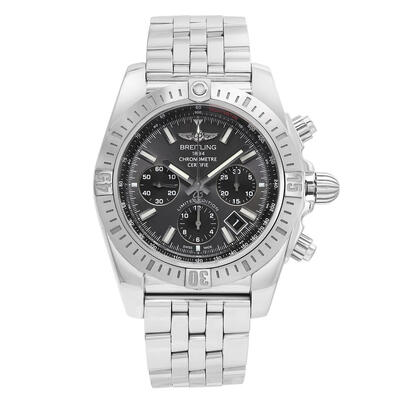 Pre-owned Breitling Chronomat 01 Chronograph Automatic Chronometer Grey Dial Mens Watch AB01151A/F577-388 AB01151A/F577-388A (arb7127)