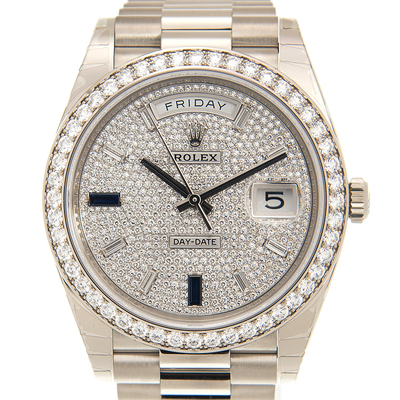 Rolex Day-Date 40 Automatic Diamond Mens Watch M228349RBR-0036 (arb6627)