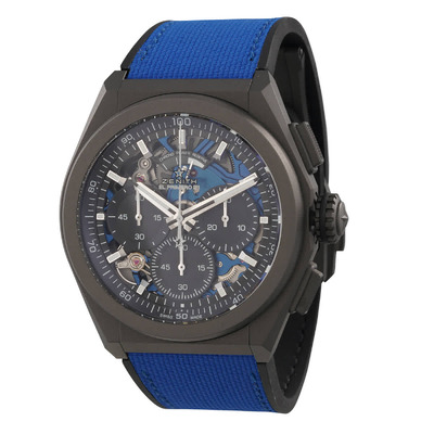 Zenith Defy El Primero 21 Ultrablue Chronograph Automatic Mens Watch Ref. 97.9001.9004/81.R946 (blue, arb8265)