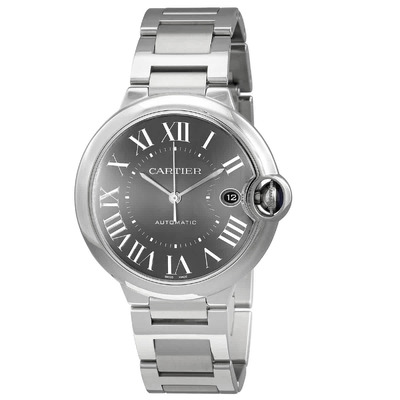 Cartier Ballon Bleu Automatic Grey Dial Mens Watch WSBB0060 (arb2458)