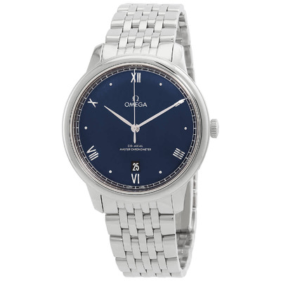 Omega De Ville Mens Automatic Chronometer Blue Dial Watch, Model 434.10.40.20.03.001 (blue, arb6223)