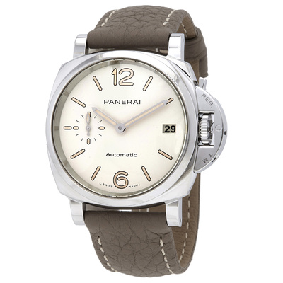 PAM01043 Pre-owned Panerai Luminor Due White Dial Mens Automatic Watch (arb26130)