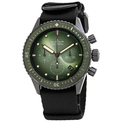 Blancpain 5200 0153 NABA - Black Ceramic Case Mens Chronograph Watch (black, arb934)