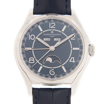 Vacheron Constantin 4000E/000A-B548 Fifty Six Complete Calender Mens Watch - Swiss Made Automatic Blue Dial (blue, arb6977)