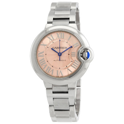 Cartier Ballon Bleu Automatic Pink Dial Unisex Watch WSBB0046 (pink, arb2454)