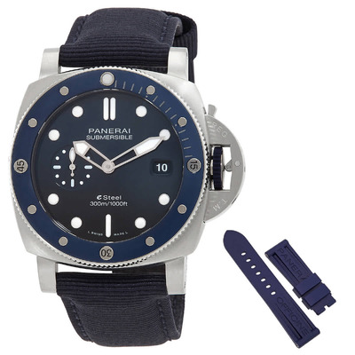 Panerai Submersible Automatic Blue Dial Mens Watch PAM01289 (blue, arb3959)