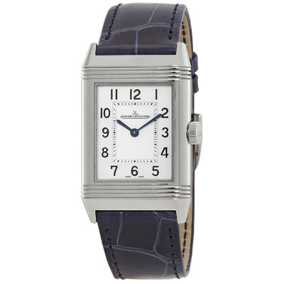 Ladies' Watch Jaeger LeCoultre Reverso Classic Quartz Silver Dial Q2518540 (blue, arb3670)