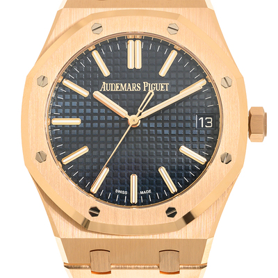 Audemars Piguet Royal Oak Automatic Mens Watch: 15510OR.OO.1320OR.03 (blue, arb791)