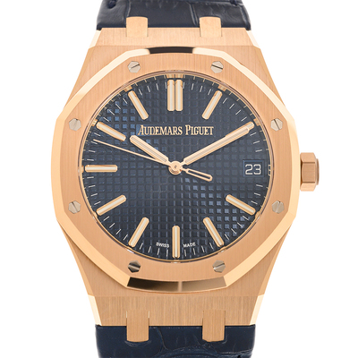 Audemars Piguet Royal Oak Automatic Blue Dial Mens Watch (15510OR.OO.D315CR.02) (blue, arb795)