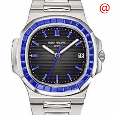 Patek Philippe Nautilus 5711-111P-001 Mens Automatic Blue Dial Silver-tone Platinum (blue, arb5466)