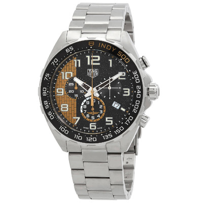 Tag Heuer CAZ101AU.BA0842 Formula 1 Indy 500 Mens Chronograph Watch (black, arb16498)