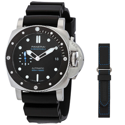 Panerai Submersible Automatic Mens Watch PAM01683 (black, arb3995)