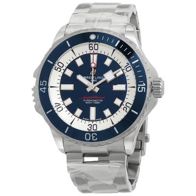 Breitling Superocean Chronometer - Blue Dial Mens Watch (Art A17378E71C1A1) (blue, arb709)