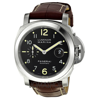 PAM00164 Panerai Luminor Marina Automatic Chronometer Black Dial Mens Watch (black, arb26062)