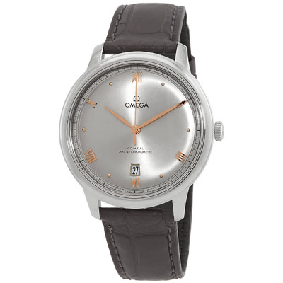 Omega De Ville Chronometer Grey Dial Mens Watch 434.13.40.20.06.001 (arb3230)