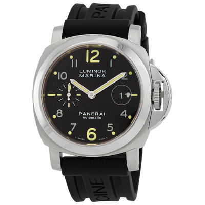Panerai Luminor Marina Automatic Chronometer Black Dial Mens Watch PAM00164 PAM00164 BL (black, arb3702)