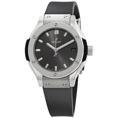 Hublot Classic Fusion Ladies Quartz Watch Grey Dial 581.nx.7071.rx (arb1875)