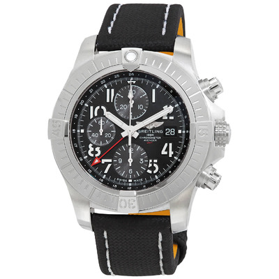 Breitling Avenger Chronograph GMT Automatic Black Dial Mens Watch A24315101B1X A24315101B1X2 (black, arb20413)