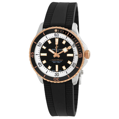 Breitling Superocean Automatic Chronometer Black Dial Mens Watch U17375211B1S1 (black, arb771)