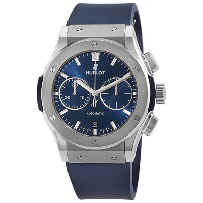 Hublot Chronograph Automatic Mens Watch 521.NX.7170.RX (blue, arb2172)