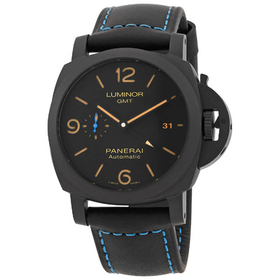Panerai Luminor GMT Automatic Black Dial Mens Watch PAM01441-NEW (black, arb6364)