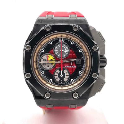 Audemars Piguet Royal Oak Offshore Grand Prix Chronograph Black Dial Mens Watch 26290IO OO A001VE 01 26290IO.OO.A001VE.01 (black, arb5193)