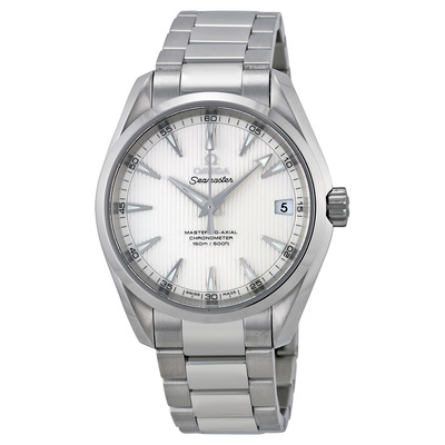 Pre-owned Omega Seamaster Aqua Terra Chronometer Automatic Mens Silver Dial Watch 231.10.39.21.02.002 (blue, arb23604)