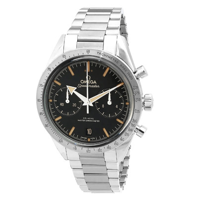 Omega Speedmaster Chronograph Hand Wind Black Dial Mens Watch (Ref. 33210415101001) 332.10.41.51.01.001 (black, arb4821)