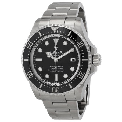 Rolex Deep Sea Automatic Black Dial Mens Watch 136629BKSO (Model: 136660/0004) 136660-0004 (black, arb4154)