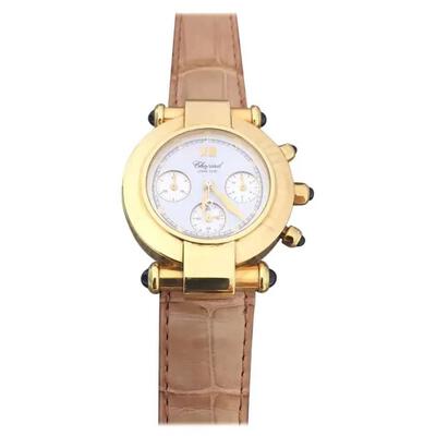 Chopard Imperiale Chronograph White Dial Ladies Watch 383157-0006 (brown, arb2412)