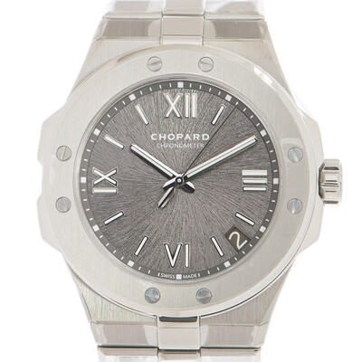Chopard Alpine Eagle Automatic Chronometer Grey Dial Mens Watch (Ref: 298600-3002) (arb2403)