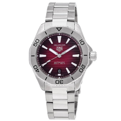 Tag Heuer Aquaracer Automatic Red Dial Mens Watch WBP2114.BA0627 (blue, arb16505)