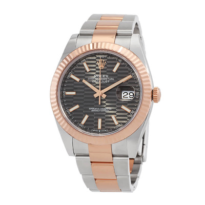 Rolex Datejust 41 M126331-0019 - Slate Fluted Dial Mens Watch (arb5708)