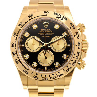 Rolex Daytona Chronograph Automatic Diamond Black Dial Mens Watch 126508-00,003 126508-0003 (black, arb6619)