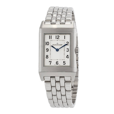 Jaeger-LeCoultre Reverso Classic Silver Dial Ladies Watch, Article: q2518140 (blue, arb3669)