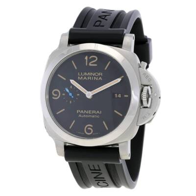 PAM01312 Pre-owned Panerai Luminor Marina 1950 Automatic Mens Black Dial Watch (black, arb23021)