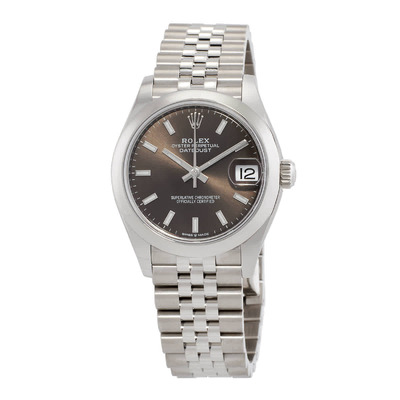 Rolex Datejust 31mm Dark Grey Dial Ladies Watch Model 278240rsj (arb7763)