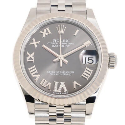 Rolex Datejust 31 Automatic Diamond Ladies Watch Ref:278274GYRDJ (arb6702)