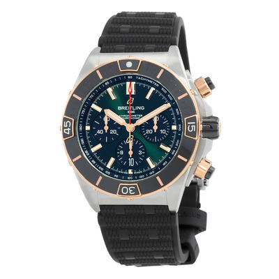 UB0136251L1S1 Breitling Super Chronomat B01 Chronograph Automatic Chronometer Green Dial Mens Watch (black, arb1792)