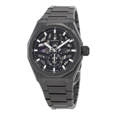 Zenith Defy Skyline Skeleton Automatic Mens Watch 49.9300.3620/78.I001 (black, arb8237)